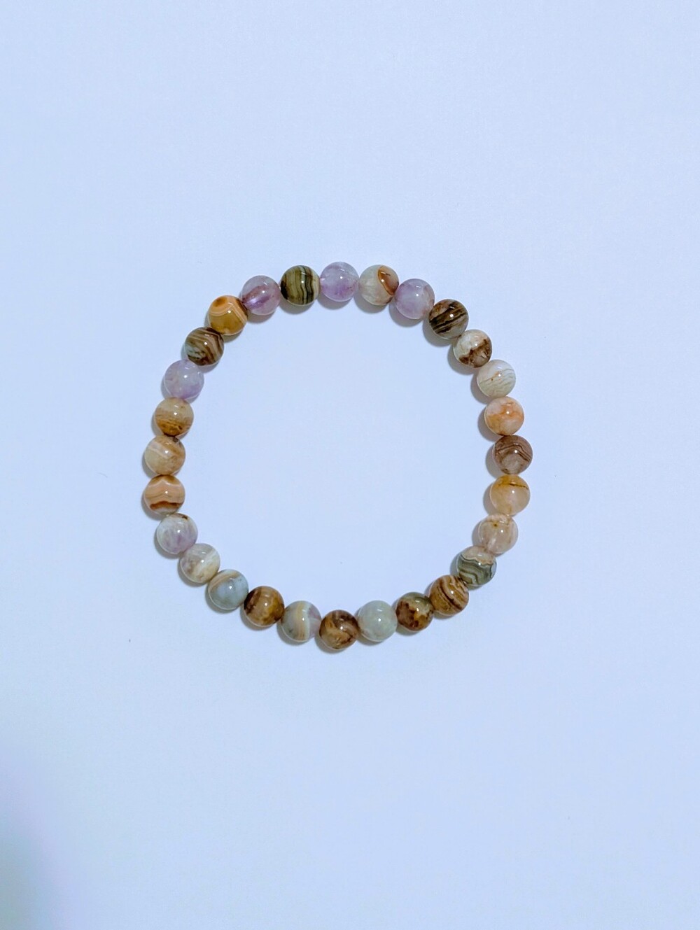 Rare Rainbow Amethyst Bracelet - Picture 4 of 9